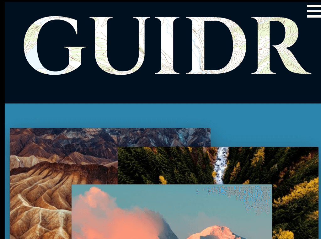 Guidr project preview